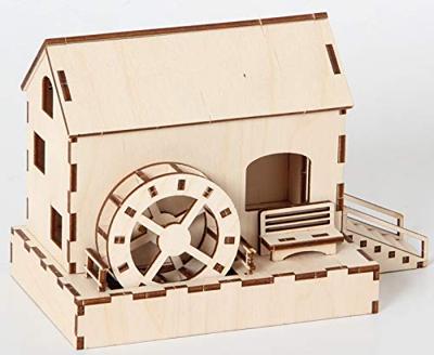 Solexpert Bouwpakket - watermolen met zonnepaneel Solexpert Bouwpakket - watermolen met zonnepaneel