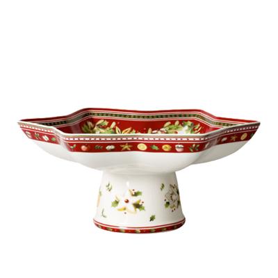 Villeroy & Boch Winter Bakery Delight Schaal ster op voet Villeroy & Boch Winter Bakery Delight Schaal ster op voet