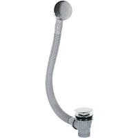 Tres Selection bad afvoer met overloop en click-waste rond chroom - thumbnail