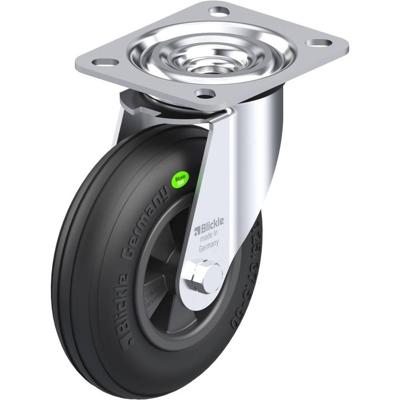 Blickle L-VWPP 125G Zwenkwiel Wieldiameter: 125 mm Draagvermogen (max.): 50 kg 1 stuk(s)
