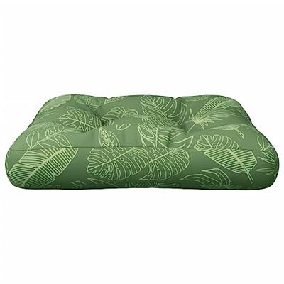 VidaXL Palletkussen bladpatroon 58x58x10 cm oxford stof - thumbnail