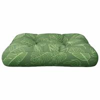 VidaXL Palletkussen bladpatroon 58x58x10 cm oxford stof - thumbnail