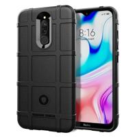 Voor Xiaomi Redmi 8A volledige dekking schokbestendig TPU case (zwart) - thumbnail