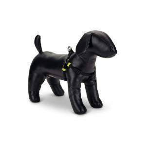 Hondentuig nylon Uni 26-40cm zwart Hondentuig nylon Uni 26-40cm zwart