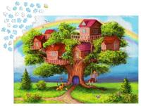 Treehouses Puzzel 1000 Stukjes - thumbnail