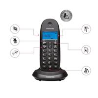 Draadloze telefoon Motorola 107C1001CB+ Zwart - thumbnail