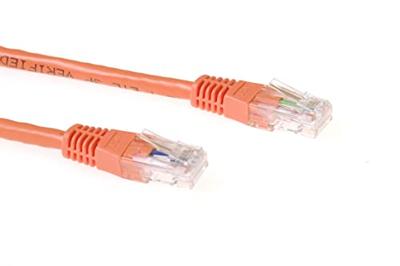 ACT Oranje 2 meter U/UTP CAT6 patchkabel met RJ45 connectoren