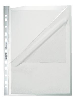 Leitz premium showtas, 11-gaats, transparant, pak van 100