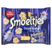 Smoeltjes Spook Koekjes 7 Stuks 175 g bij Jumbo - thumbnail