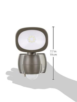 Brennenstuhl batterij LED straler LUFOS | 400 lm | met infrarood-bewegingsmelder - 1178900100