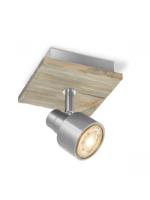 Light depot - LED opbouwspot Drift - 12 cm - mat staal - Outlet - thumbnail