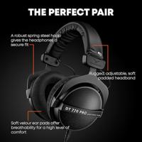Beyerdynamic DT 770 PRO 250 OHM Black Limited Edition - gesloten studiohoofdtelefoons - thumbnail