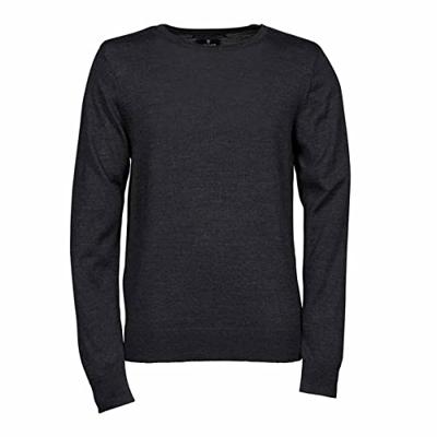 Tee Jays TJ6000 Men´s Crew Neck Sweater - Grey Melange - M