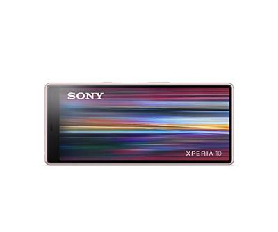 Sony Xperia 10 Smartphone (15,24 cm (6 inch) 21:9 Full HD+ display, 64 GB geheugen, Dual SIM, splitscherm, Android 9) roze