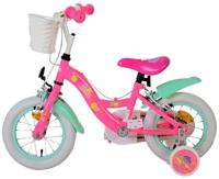 Barbie kinderfiets - meisjes - 12 inch - roze - twee handremmen - thumbnail