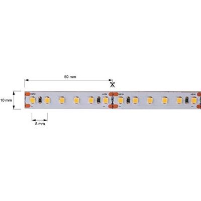 Deko Light 840291 LED-strip Energielabel: G (A - G) Met open kabeleinde 24 V/DC 10000 mm Warmwit 10 m