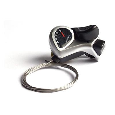 Shimano Versteller rechts 6 speed st-tx50 - zwart/zilver Shimano Versteller rechts 6 speed st-tx50 - zwart/zilver