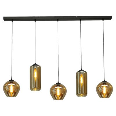 Masterlight Glazen eetkamer hanglampQuinto 5 - 2261-05-130-5-05-35