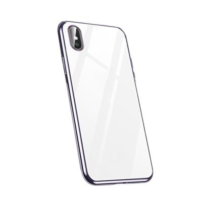 Voor iPhone XR SULADA schokbestendige ultradunne TPU beschermhoes (paars) Voor iPhone XR SULADA schokbestendige ultradunne TPU beschermhoes (paars)
