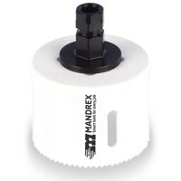 Gatzaag 40mm M42 38mm diep Mandrex Bi-metaal FineXcut met Quick Adapter - thumbnail