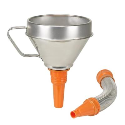 Pressol Kombitrichter Stahlblech verz. mit flexiblem Auslauf 02645 Trechter 1.3 l 160 mm