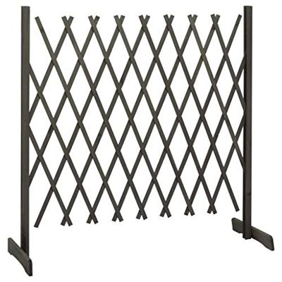 VidaXL Tuinlatwerk 180x100 cm massief vurenhout grijs