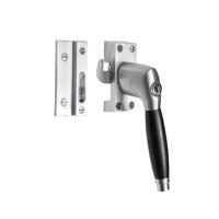 De Oude Deurklink Raamsluiting mat nikkel met slot Deco rechts - thumbnail