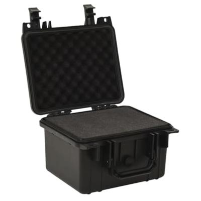 VidaXL Flightcase draagbaar 27x25x18 cm pp zwart - thumbnail