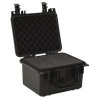 Flightcase draagbaar 27x25x18 cm PP zwart - thumbnail