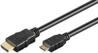 Goobay 31934 HDMI kabel 5 m HDMI Type A (Standaard) HDMI Type C (Mini) Zwart - thumbnail