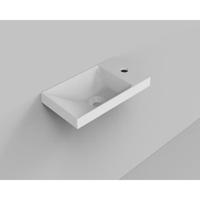 Fontein BWS Rechthoekig Cast Marble 40x22x10.6 cm Glans Wit - thumbnail