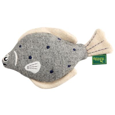 Knuffel voor honden Hunter Skagen Grijs Polyester Vis