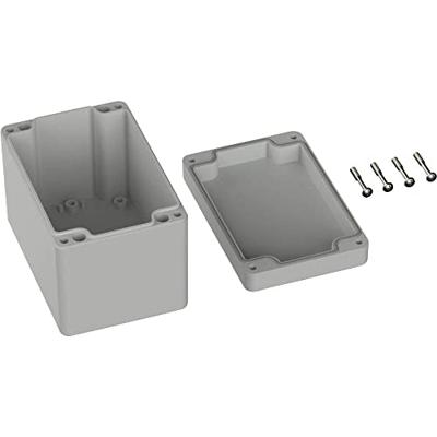 TRU COMPONENTS TC-9065648 Industriële behuizing 120 x 80 x 85 ABS Grijs-wit (RAL 7035) 1 stuk(s)