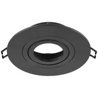 SLV InbouwringNew Tria 75 XL rond zwart - zonder fitting - 1007631 - thumbnail