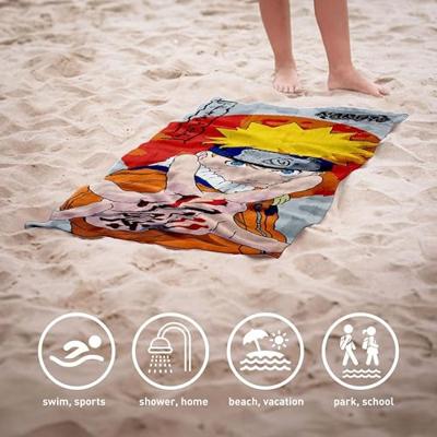Naruto strandlaken Jutsu 70 x 140 cm - polyester Naruto strandlaken Jutsu 70 x 140 cm - polyester