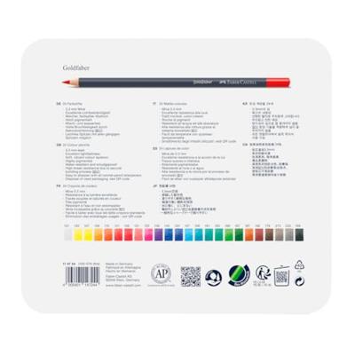 Faber Castell FC-114724 Kleurpotlood Faber-Castell Goldfaber Etui à 24 Stuks Faber Castell FC-114724 Kleurpotlood Faber-Castell Goldfaber Etui à 24 Stuks