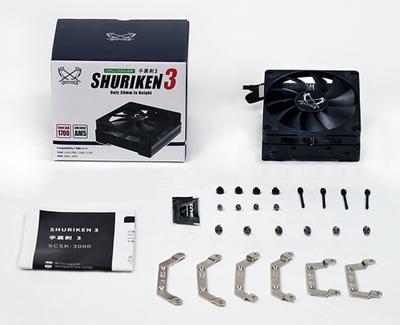 Scythe Shuriken 3 CPU koeler