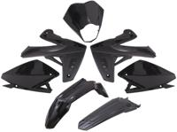 Edge Plaatset 7-delig voor rieju mrt 50 sm - zwart - thumbnail