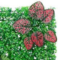 Hek met kunstplanten6 st 40x60 cm groen - thumbnail