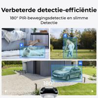 Reolink Argus Series B740X BWB4K01W IP Bewakingscamera Bluetooth, WiFi 5120 x 1440 Pixel - thumbnail