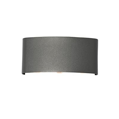 QAZQA Buiten wandlamp donkergrijs incl. LED 6-lichts IP54 - Silly QAZQA Buiten wandlamp donkergrijs incl. LED 6-lichts IP54 - Silly