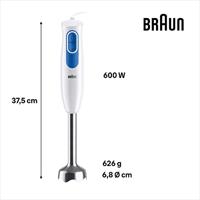 Handblender Braun MQ20236MWH Blauw/Wit - thumbnail