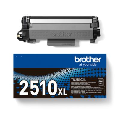 Brother TN2510XL zwarte toner met hoge capaciteit - 3000 pagina's - thumbnail