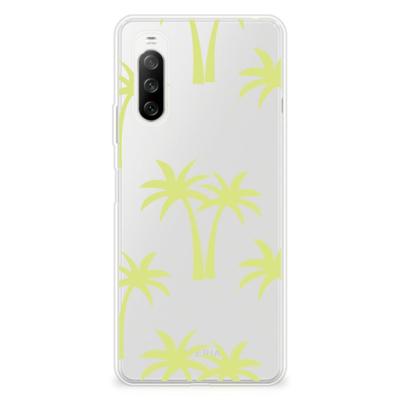 Sony Xperia 10 III | TPU Case | Palmtrees