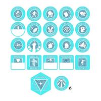 D&D 5.0 Paladin Token Set - thumbnail