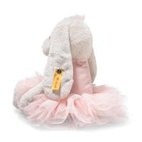 Ballerina knuffelkonijn 30 cm voor meisjes STEIFF HOPPIE 3 rozen - thumbnail