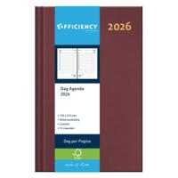 Agenda 2026 Ryam Efficiency Baladek 1dag/1pagina bordeaux - thumbnail