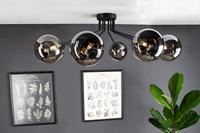 ECO-Light 9120-PL8 NERO NEPTUN, 8xG9 Plafondlamp G9 Zwart - thumbnail