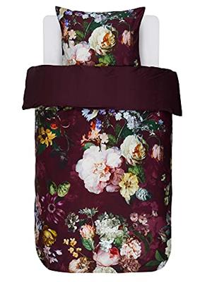 Essenza Fleur Burgundy Dekbedovertrek