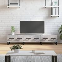 Tv-meubel 150x36x30 cm bewerkt hout betongrijs - thumbnail